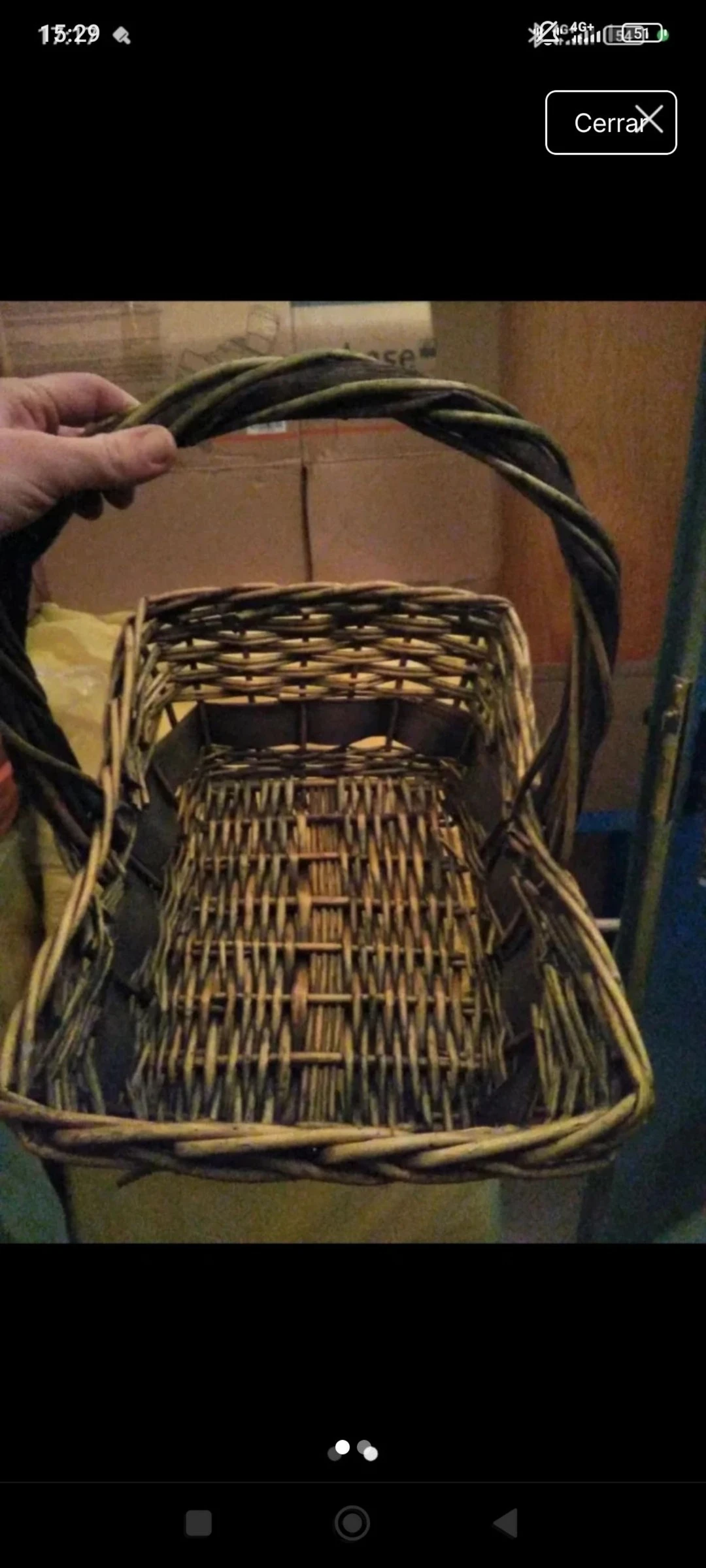 Cesta decorativa nova – photo 2